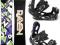 Nowy Snowboard Raven RVN BLACK 146cm 2013+Wiązania