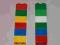 LEGO DUPLO KLOCKI BUDOWLANE 2x2 kolor MIX 12 szt A