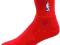 SKARPETY MECZOWE NBA LOGOMAN QUARTER SOCKS RED M