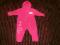 polarkowy kombinezon dla dziewczynki 62 cm
