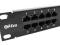 Patchpanel 19'' 50-port Cat 3 ISDN z organizerem