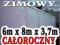 namiot magazynowy handlowy 6 x 8 m mocny zimowy