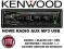 KENWOOD RADIO USB AUX RAMKA CZARNA FIAT MULTIPLA