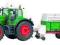 B32 Dickie Traktor Fendt Zestaw z Przyczepą 203474