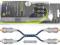 Techlink cinch 2RCA-2RCA interkonekt audio 1m nowy