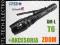 LATARKA LED ZOOM CREE XM-L T6 +AKCESORIA 2x18650