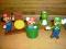 SUPER MARIO 4 figurki NINTENDO McDonald's OKAZJA!