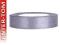 Tasiemka wstążka satynowa 12 mm / 25 m szara jasna