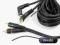 kabel 2x RCA chinch +  przewód sterujący 5m