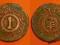 OLD INDIA Jaipur 1 Anna 1943r RARE / 547 ss