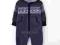 Rebel KOMBINEZON dresowy dres granat ONESIE 80 86