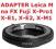ADAPTER Leica M na FX Fuji X-Pro1 X-E1, X-E2, X-M1