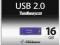 Mini Pendrive TOSHIBA ENSHU 16GB, NOWY Gwarancja