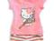 C&amp;A KOMPLET BLUZA SPODENKI HELLO KITTY r.74