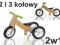 Laily Rowerek biegowy 2w1 od 1 roku 3i2 kołowy