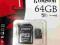 Kingston microSDXC 64GB Class10 + adapter SD