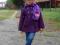 H&amp;M FIOLET PŁASZCZYK CUDO 110  4-5 OKAZJA!!!