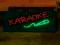 TABLICA REKLAMA SZYLD NEON KARAOKE TABLICA REKLAMA SZYLD NEON KARAOKE
