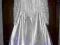 Sukienka komunijna włoska koronka gipiura 146 cm
