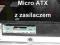 Obudowa desktop Micro ATX z zasilaczem 300W