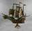 Piękna fregata żaglowa XIX wiek antyk okazja