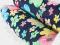 nowe legginsy 98 getry floral kwiaty