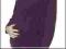 L37 HIT PIKOWANY PŁASZCZYK CIĄŻOWY XL FIOLET