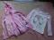 BLUZKA + DELIKATNY SWETER BARBIE 5-6 LAT