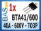 Triak BTA41/600B - 41A 600V TO3P