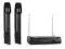 Fabrycznie nowy, bezprzewodowy zestaw 2 mikrofonów