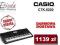 KEYBOARD CASIO CTK-6200 + STATYW + TRANSPORT