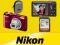 APARAT NIKON COOLPIX L31 16Mpix CZERWONY+ETUI+8GB