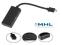 Adapter kabel MHL micro USB HDMI Samsung HTC SONY