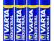 4x BATERIA VARTA INDUSTRIAL LR3 AAA GERMANY 2023r