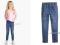 H&amp;M NOWE LEGGINSY TREGGINSY JEANS DENIM -R.110