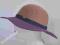 G-STAR damski kapelusz beżowo-fioletowy nowy