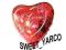 id_2214 BALON FOLIOWY SERCE I LOVE YOU WALENTYNKI