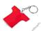 Brelok latarka koszulka czerwona R73030.08
