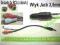 Przejściówka WTYK 3,5mm Jack STEREO - 2xRCA  NOWE