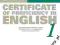 Cambridge Certificate of Proficiency in English 1