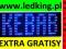 100x25 Reklama ledowa, diody led, tablica PROMOCJA