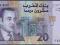 Maroko - 20 dirhams 2005 P68 UNC król Mohammed VI