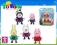 HIT Świnka Peppa Pig 5 ubłoconych figurek figurki