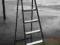 DRABINA 130cm 6 STOPNI ALUMIOWO METALOWA EXTRACENA