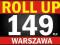 SYSTEM ROLL UP 85X200 WARSZAWA DRUK 24H