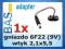Gniazdo _ adapter _ wtyk 2,1/5,5 na 6F22 ( 9V)