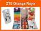 ZTE Blade Q maxi Orange Reyo * Etui HARD 3x GRATIS