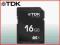 KARTA PAMIĘCI TDK SDHC 16GB CL10