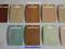 Parapety wew. MDF M 100 kolorow 3 grubości,4 typy