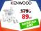 ROBOT KUCHENNY Kenwood FP120 + 2 TARCZE / 1,4L